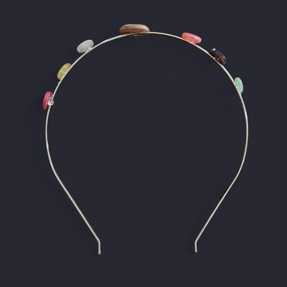 Colorful Button Headband - Picture 2 of 3